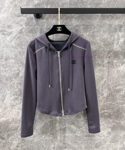 ZT60326 Chanel 25Ss Spring/Summer New Hooded Zipper Jacket+Comfortable Casual Pants Set | Produ 04in3f9q