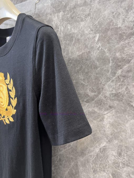ZT60328 Burberry 25Ss Spring/Summer New Collection Letter B Logo Embroidered Round Neck Short S qzjo0h5b - Image 7