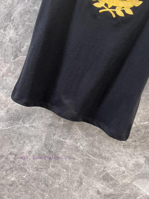 ZT60328 Burberry 25Ss Spring/Summer New Collection Letter B Logo Embroidered Round Neck Short S qzjo0h5b - Image 8