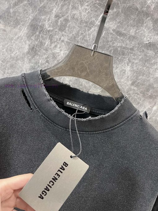 ZT60329 Balenciaga 25Ss Spring/Summer New Valentine's Day LOVEY Love Shaped Short Sleeved T-shi pbttrcoa - Image 9