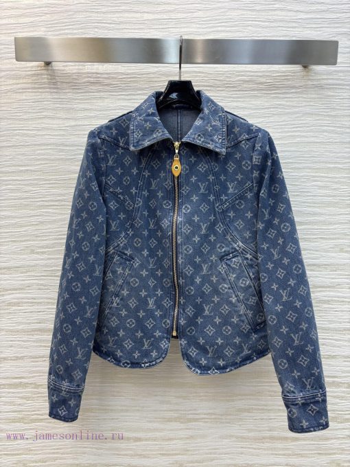 CW75790 Louis Vuitton 25 Early Spring New Collection Classic Old Flower Jacquard Cowboy Series 2yteumxw