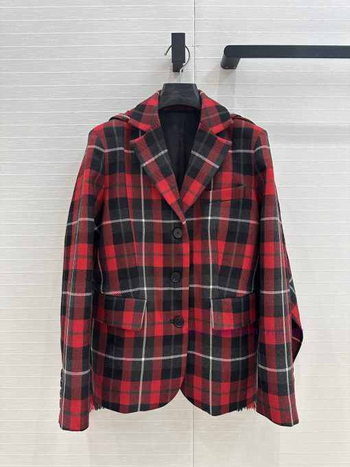 Highly Recommend BW75798 Di * 25 Early Spring Atmosphere Plaid Shawl Scarf Suit Jacket Lazy And rkkph4kj - Image 4