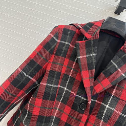 Highly Recommend BW75798 Di * 25 Early Spring Atmosphere Plaid Shawl Scarf Suit Jacket Lazy And rkkph4kj - Image 6