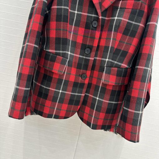 Highly Recommend BW75798 Di * 25 Early Spring Atmosphere Plaid Shawl Scarf Suit Jacket Lazy And rkkph4kj - Image 7