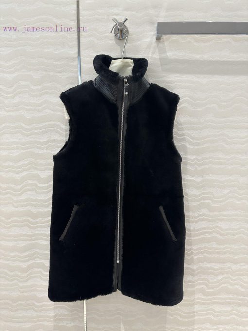 AW72811 H Is A Must-have Vest Jacket For Autumn And Winter At The Ma Family. It Is A High-end Q jkvvv8e9 - Image 2