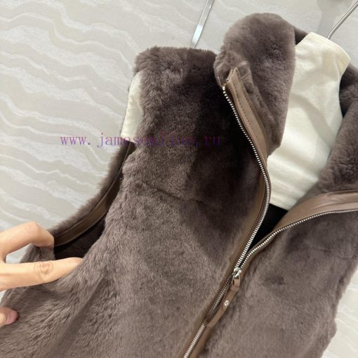 AW72811 H Is A Must-have Vest Jacket For Autumn And Winter At The Ma Family. It Is A High-end Q s3g6rstv - Image 5
