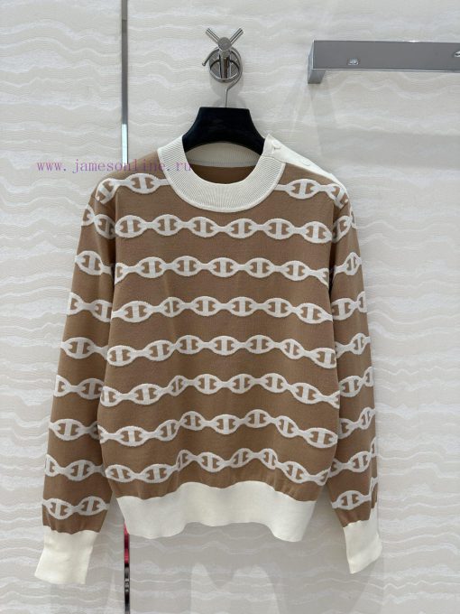 AT75027 H High Intelligence Wearing Style 25s Spring/Summer New Color Matching Hanging Wool Kni a12x20ve