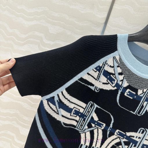 AT73920 Hermes 25 Early Spring New Product Hanging Wool Knitted Wool Small Top With Delicate An hs1trqfh - Image 6