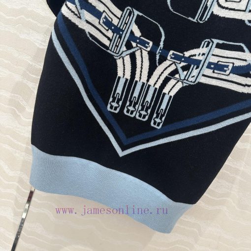 AT73920 Hermes 25 Early Spring New Product Hanging Wool Knitted Wool Small Top With Delicate An hs1trqfh - Image 7