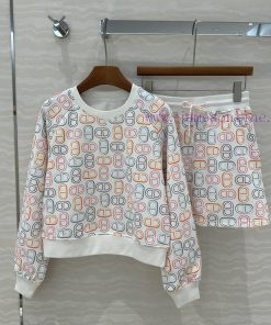 H Sports Set AT75307 Chaine D Ancre Series Pig Nose Printed Jersey Cotton Age Reducing Sports G rwrx811y