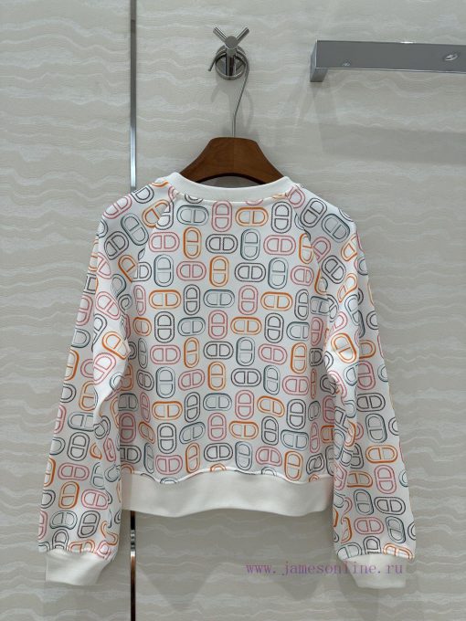 H Sports Set AT75307 Chaine D Ancre Series Pig Nose Printed Jersey Cotton Age Reducing Sports G rwrx811y - Image 10