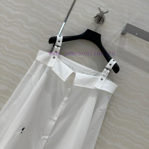 ️ AC75812 Miss Dior Shoulder Strap One Piece Collar Design Long Sleeve Shirt Jisoo Same Style F 84yt8hj3 - Image 3