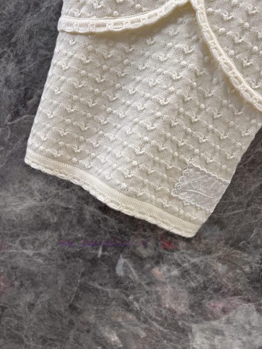 ZT60350 Chanel 25 Spring/Summer New Knitted Tank Top | Customized Cashmere Yarn Weaving Skin Fr guzt1way - Image 9