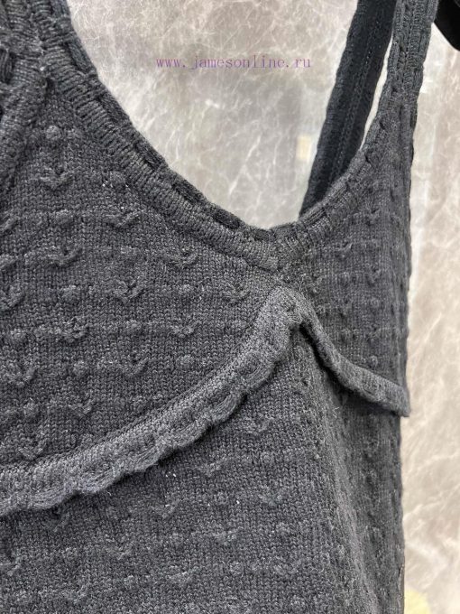 ZT60350 Chanel 25 Spring/Summer New Knitted Tank Top | Customized Cashmere Yarn Weaving Skin Fr 9eeobm2p - Image 6