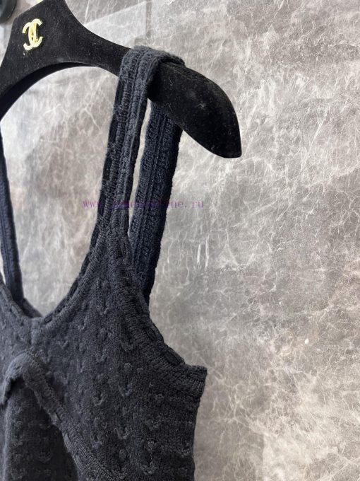 ZT60350 Chanel 25 Spring/Summer New Knitted Tank Top | Customized Cashmere Yarn Weaving Skin Fr 9eeobm2p - Image 8