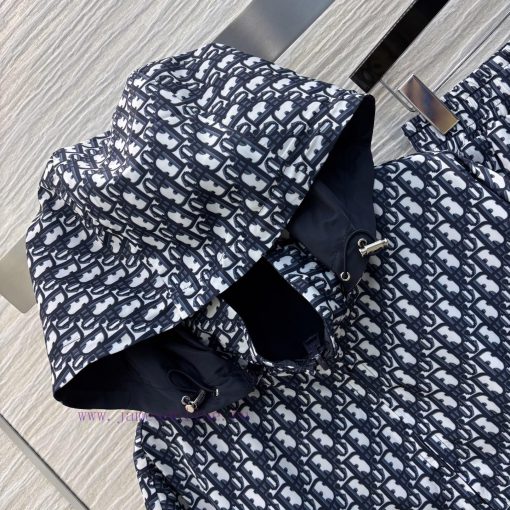 CT75813 Dior 25 New Item Double-sided Hooded Jacket+double-sided Shorts Set Hooded Zipper Doubl ppjqwj24 - Image 5