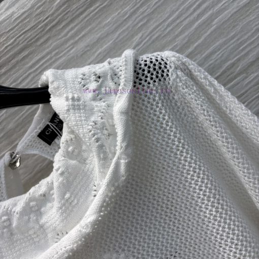 CT75816 Chanel 25 Early Spring French Mushroom Lace Mesh Top With Exquisite Instant Appearance. fwpgqwbu - Image 5