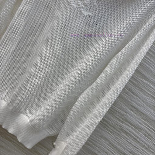 CT75816 Chanel 25 Early Spring French Mushroom Lace Mesh Top With Exquisite Instant Appearance. fwpgqwbu - Image 8