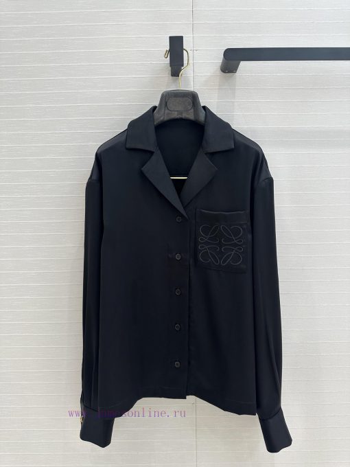 Strongly Recommend BC75828 Lo * Early Spring New Product Lapel Acetate Neutral Style Shirt Clas n7kl42av - Image 2