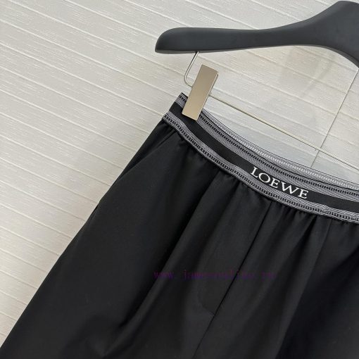 Strongly Recommend BK75831 Loewe Spring/Summer New Product Explosive Striped Black Straight Leg yqeuk0fy - Image 4