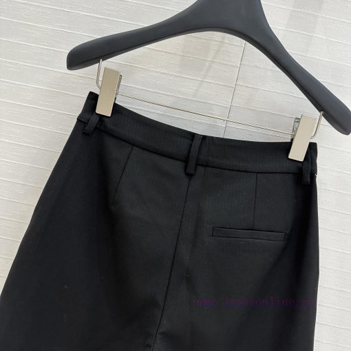 BK75830 Lo * Early Spring New Product Stylish And Handsome Black Striped Medium Short Pants Wit 6v0bnywn - Image 10