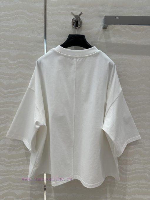 AT75025 Row Wind Paper People Wear High Grade Pure Cotton T Imported 60 Legged Horse Cotton Sup aembsf2n - Image 9
