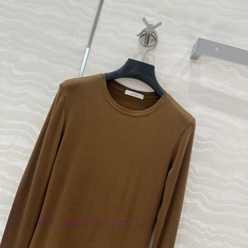 AT73538 Row Wind Paper Sheet People's Wear Imported Tencel Wool Base Sweater Super Slimming Too 1ctuz1e2 - Image 3