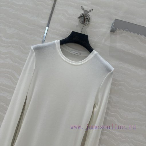 AT73538 Row Wind Paper Sheet People's Wear Imported Tencel Wool Base Sweater Super Slimming Too 150svlto - Image 3