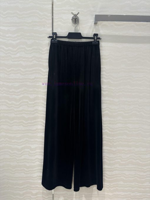 AK75373 Row Style Loose Fitting Pants Imported Velvet Wide Leg Straight Leg Pants Minimalist St akz7jqjp - Image 2