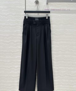 AK73325 AW Personality Elements Double Waisted Design Workwear Wind Pressure Pleated Wide Leg S 12doi5cn