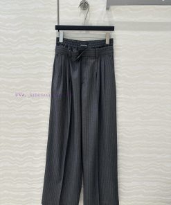 AK73325 AW Personality Elements Double Waisted Design Workwear Wind Pressure Pleated Wide Leg S suin3jza