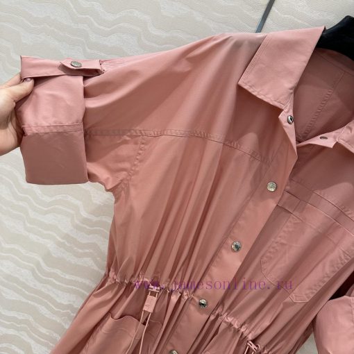 High End Original Homogeneous AL75066 H Majia High Intelligence Dressing Windbreaker Dress 25s 3bznisf8 - Image 5