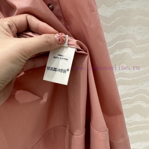 High End Original Homogeneous AL75066 H Majia High Intelligence Dressing Windbreaker Dress 25s 3bznisf8 - Image 9