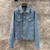 ZW60368 Dior 25Ss Early Spring New Tengge Pattern Denim Jacket | YB Developed Diamond Pattern P 6babkzwt