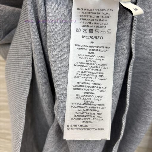 CT75857 Gucci 25 Spring/Summer New Collection Letter Decorated Round Neck Knitted Vest With Log mvds0yjn - Image 10