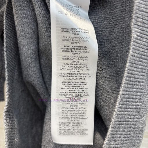 CT75858 Gucci 25 Early Spring New Collection Logo Round Neck Knitted Short Sleeved Top With Log 9ivgbc1y - Image 10