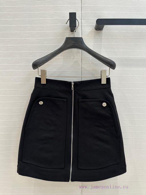 BB75003 H Majia 25 Early Spring New Product: Zipper Style Half Skirt With Minimalist Cutting An kertjw24