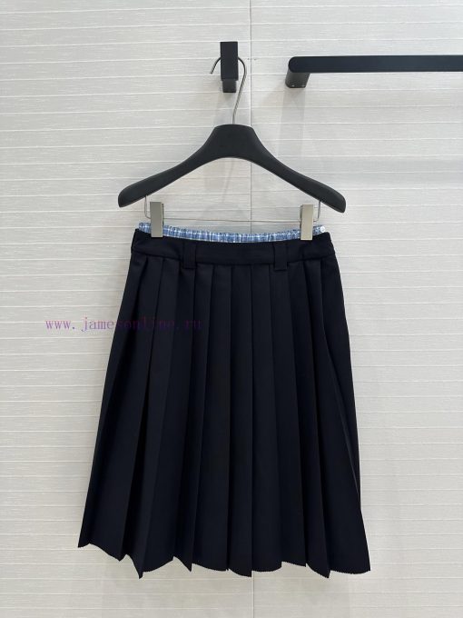 Hot Selling Recommendation BB75871 Mi * Early Spring New Product Youth Girl Style Blue Grid Dou uo6romkb