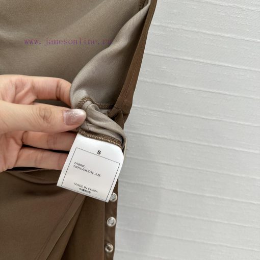 High End BB75875 Ac * Early Spring New Product Metal Buckle Ribbon Half Skirt Imported Acetic A bllmruyv - Image 9