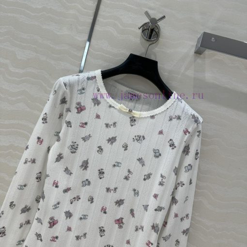 Top Selling Recommendation: AT72779 Coco Chanel Sheer Cotton Base Shirt A Must-have Item For Wh arn9cr0j - Image 3