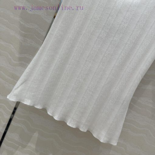 Top Selling Recommendation: AT73158 Coco Chanel Sheer Cotton Top A Must-have Item For White Wea g8109z0r - Image 6