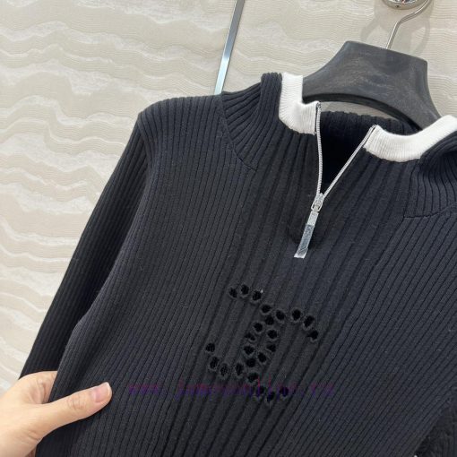 ️ High End AT73983 CC 24N Coco Chanel 25 Early Spring New Product Hooded Design Slim Fit Mid Sl 4o24wsw3 - Image 5