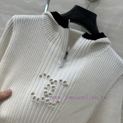 ️ High End AT73983 CC 24N Coco Chanel 25 Early Spring New Product Hooded Design Slim Fit Mid Sl jcqa1z91 - Image 8