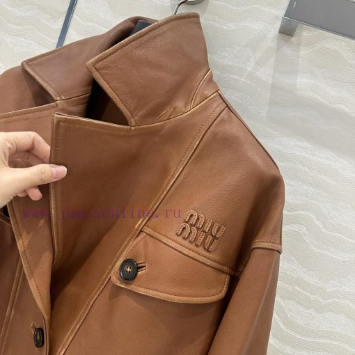 High End Quality AW73857 Miu Miu Girl's Outfit 25 Early Spring New Item Retro Distressed Sheeps tkcydrof - Image 8