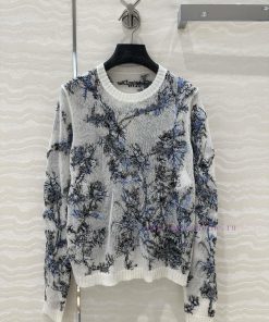 AT73671 Miss D Ceiling High-end Mulberry Silk Mohair Knitted Sweater With Super Heavy Craftsman lweixwm4