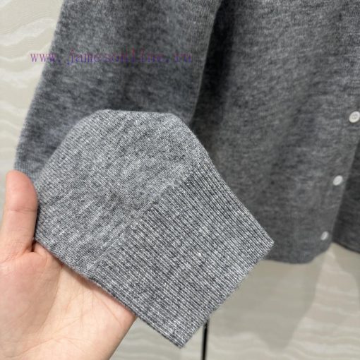 Hot Selling Recommendation: AT73701 Miu Miu Girls' Wear Cashmere Polo Collar Small Cardigan Imp 499j7xg0 - Image 8
