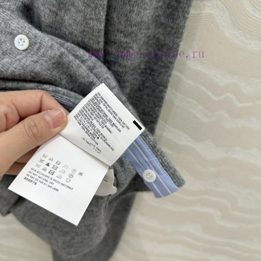 Hot Selling Recommendation: AT73701 Miu Miu Girls' Wear Cashmere Polo Collar Small Cardigan Imp 499j7xg0 - Image 9