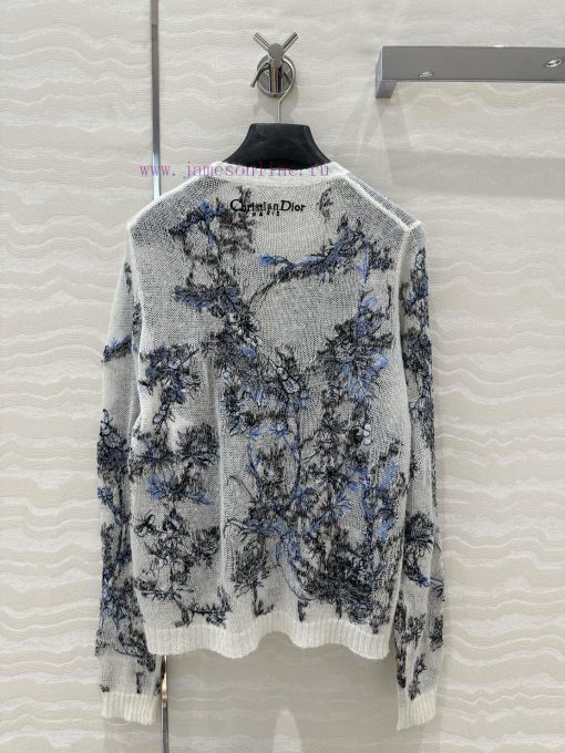 AT73671 Miss D Ceiling High-end Mulberry Silk Mohair Knitted Sweater With Super Heavy Craftsman lweixwm4 - Image 10