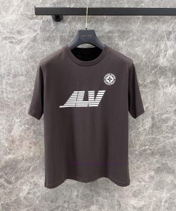 ZT60378 Louis Vuitton 25Ss Early Spring New Compass Printed Round Neck Short Sleeved T-shirt | 9vyc19p9