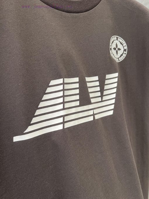 ZT60378 Louis Vuitton 25Ss Early Spring New Compass Printed Round Neck Short Sleeved T-shirt | 9vyc19p9 - Image 6